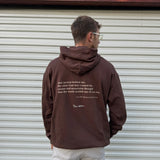 brown dear person behind me hoodie